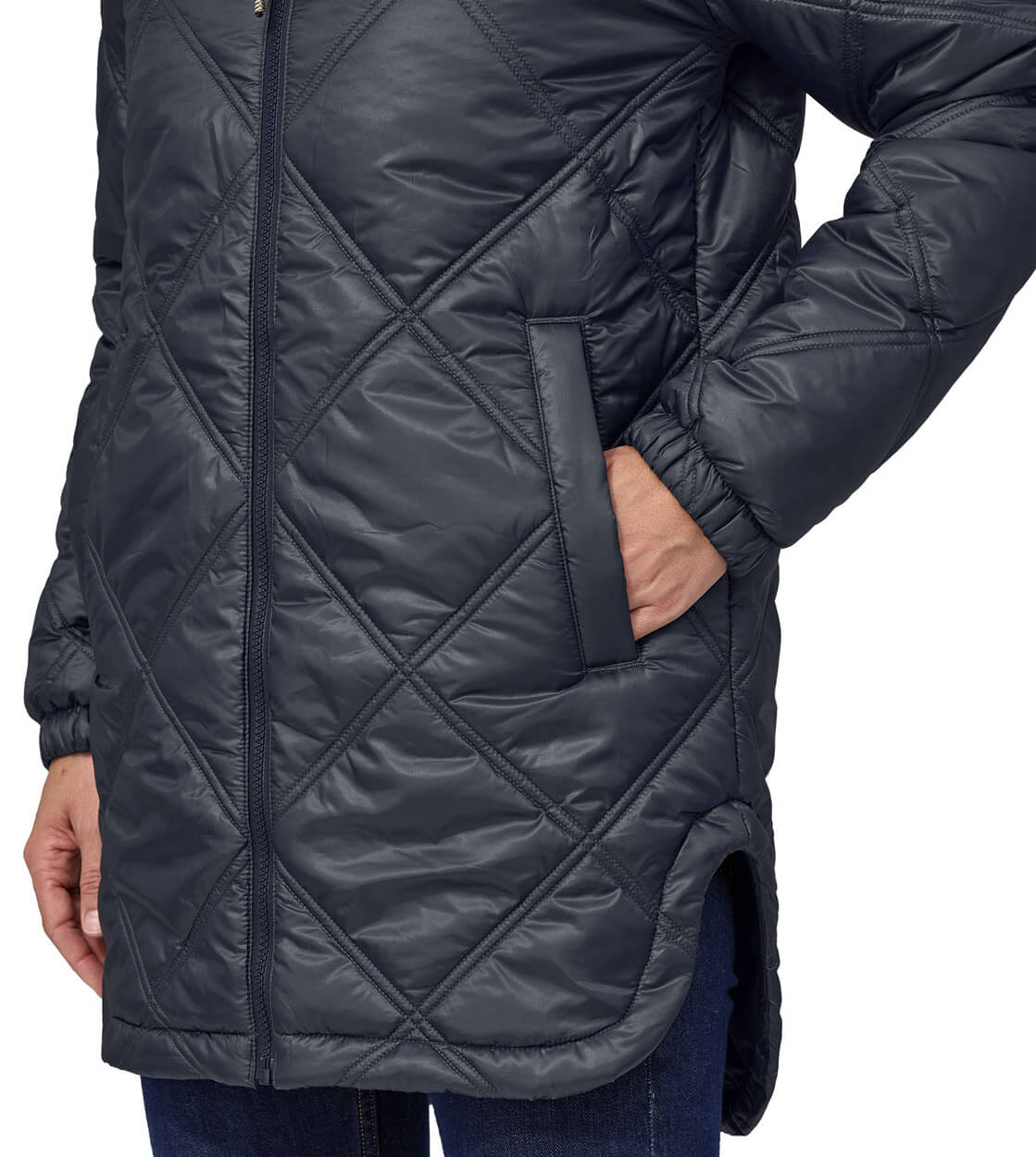 Patagonia W Winterjacket Pine Bank 3 in 1 black pitch blue