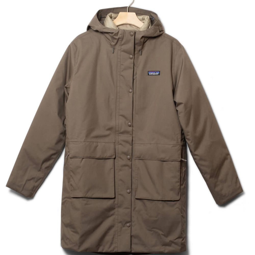 Patagonia W Winterjacket Pine Bank 3 in 1 brown marlow