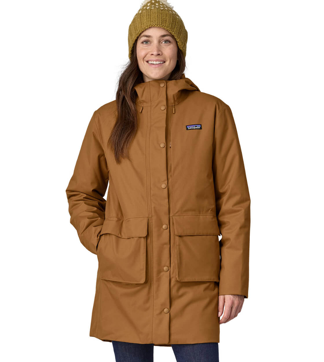 Patagonia W Winterjacket Pine Bank 3-in-1 brown nest