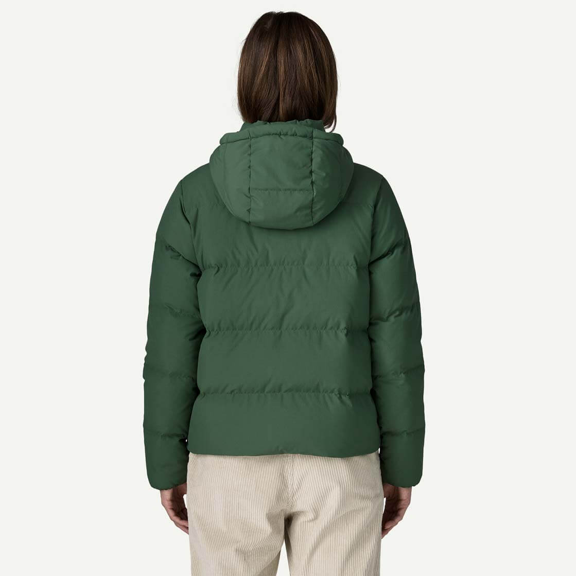 Patagonia W Winterjacket Sisar Down Hooded green canopy