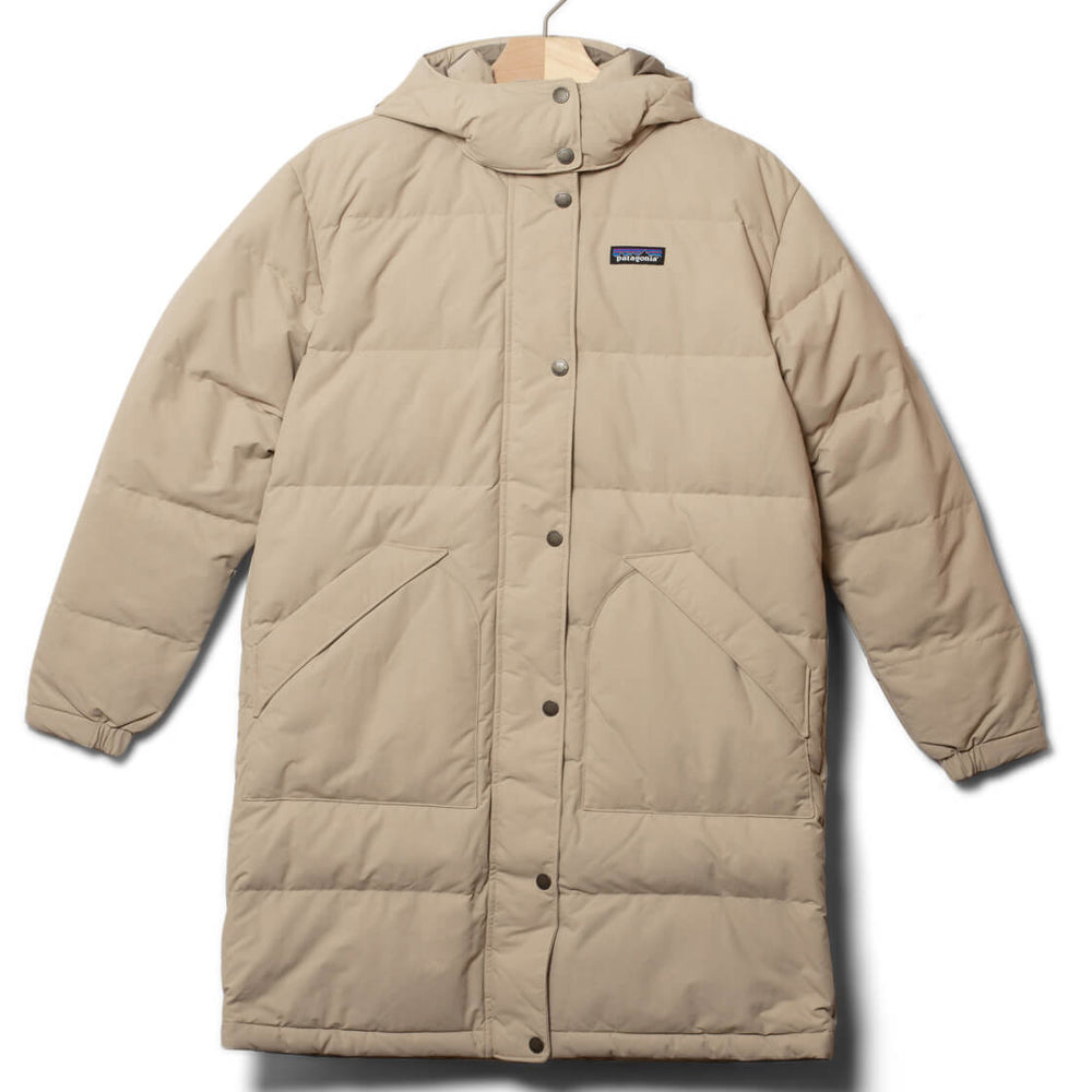 Patagonia W Winterparka Downdrift beige oar tan