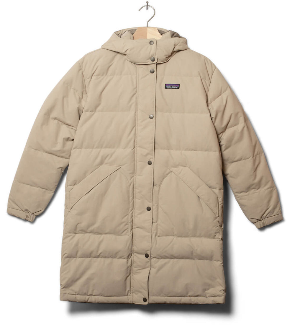 Patagonia W Winterparka Downdrift beige oar tan
