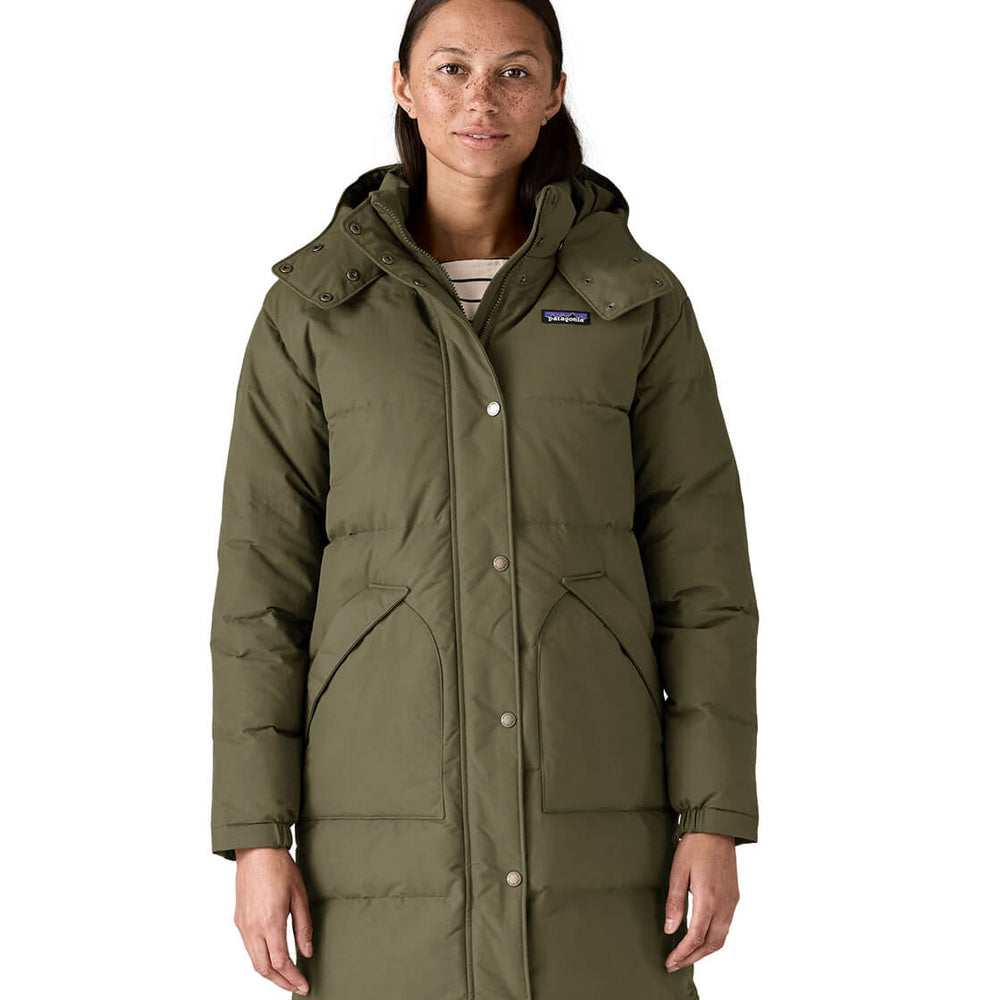 Patagonia W Winterparka Downdrift green basin