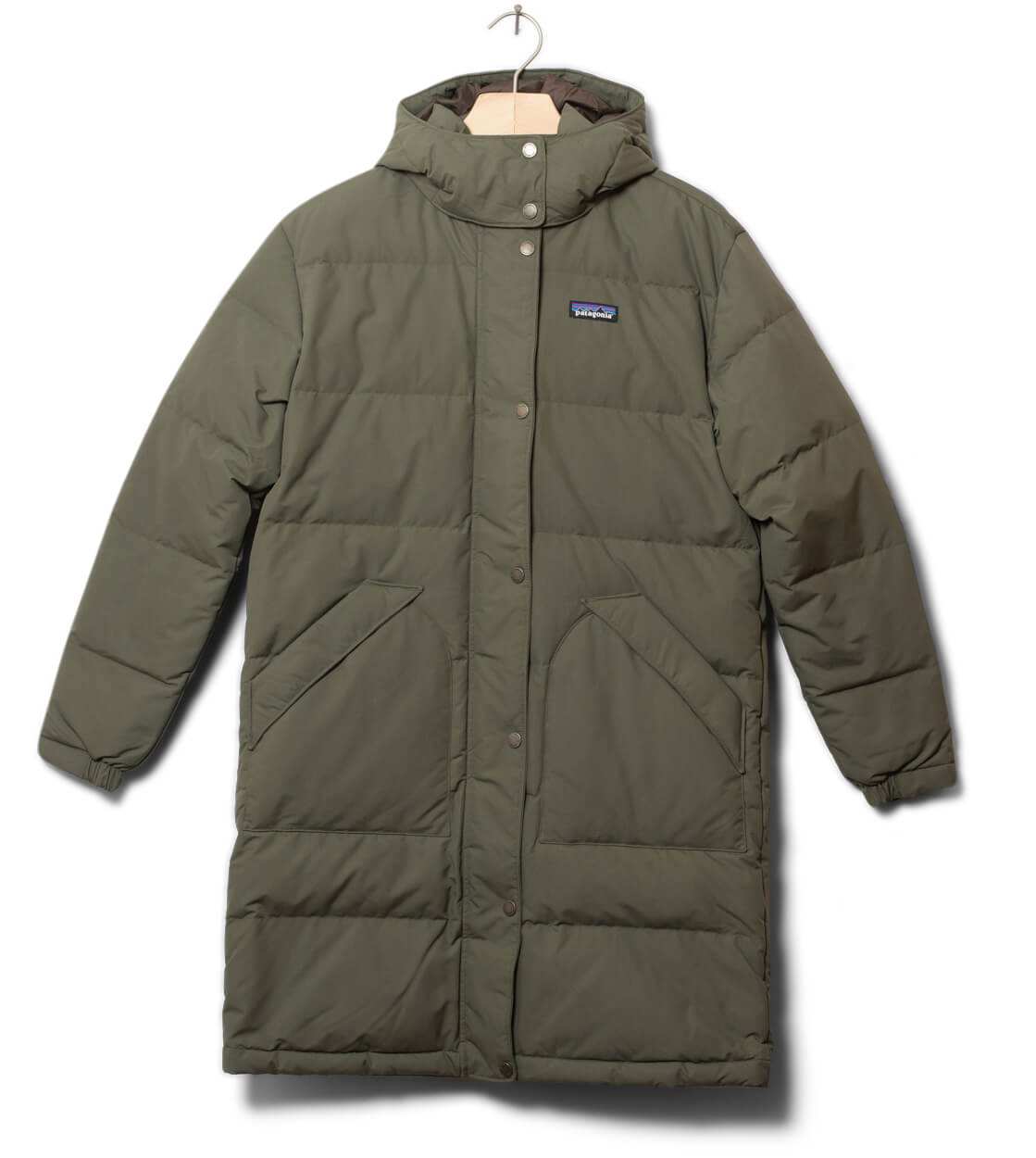 Patagonia W Winterparka Downdrift green basin