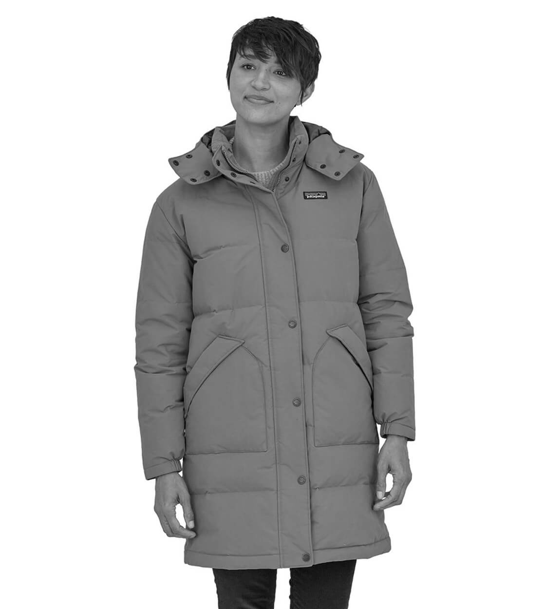 Patagonia W Winterparka Downdrifter brown shelter
