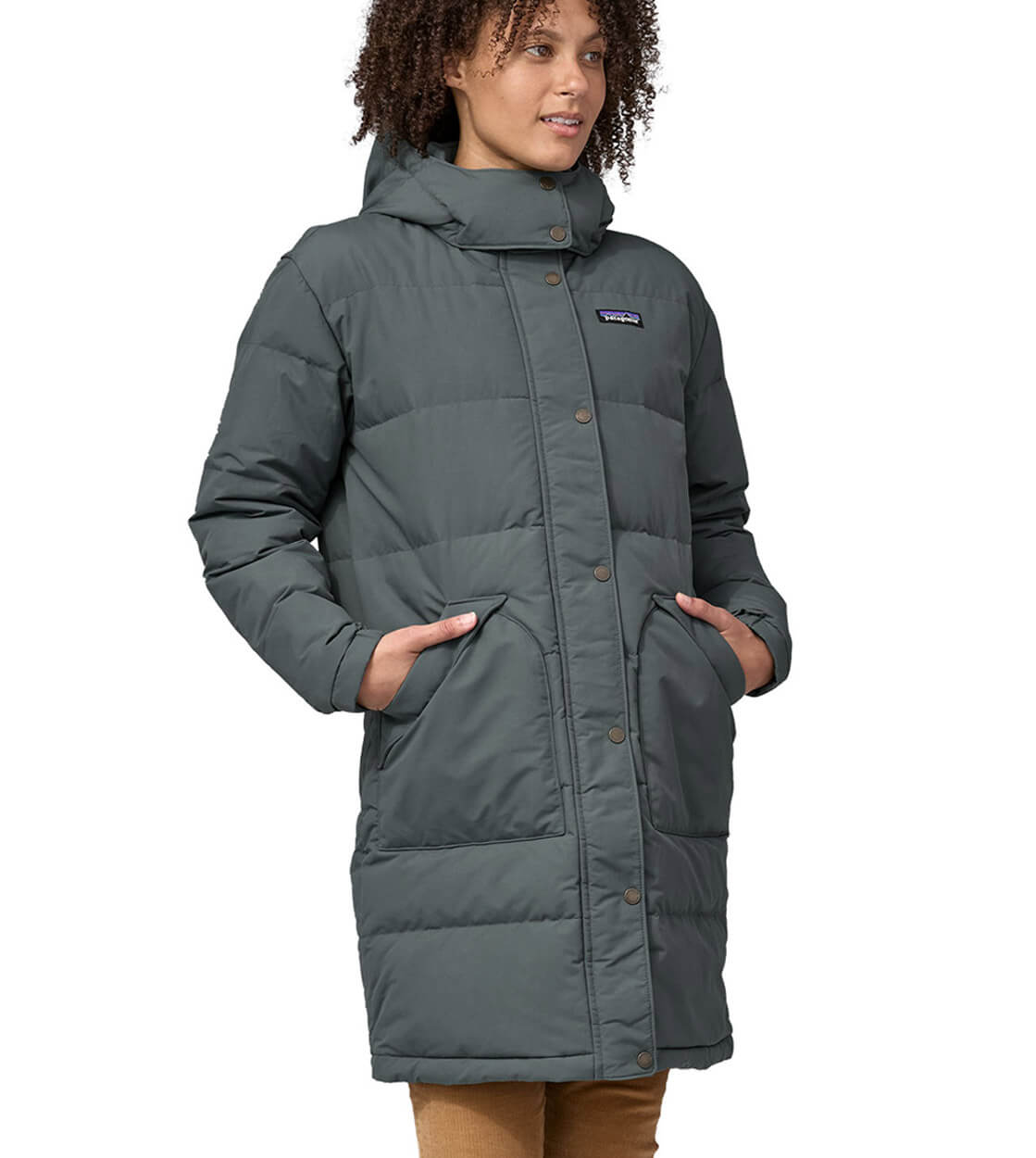 Patagonia W Winterparka Downdrifter green nouveau