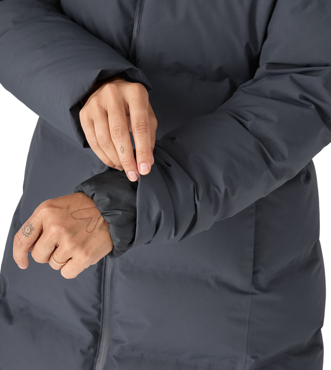 Patagonia W Winterparka Jackson Glacier H2NO Edition blue smolder