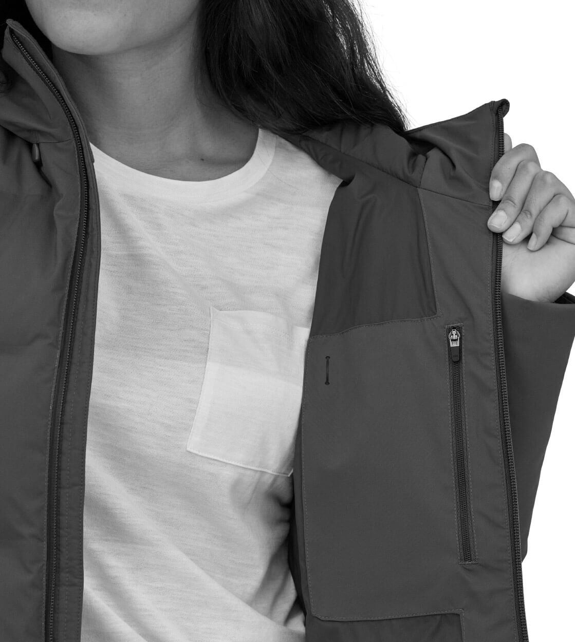 Patagonia W Winterparka Jackson Glacier black