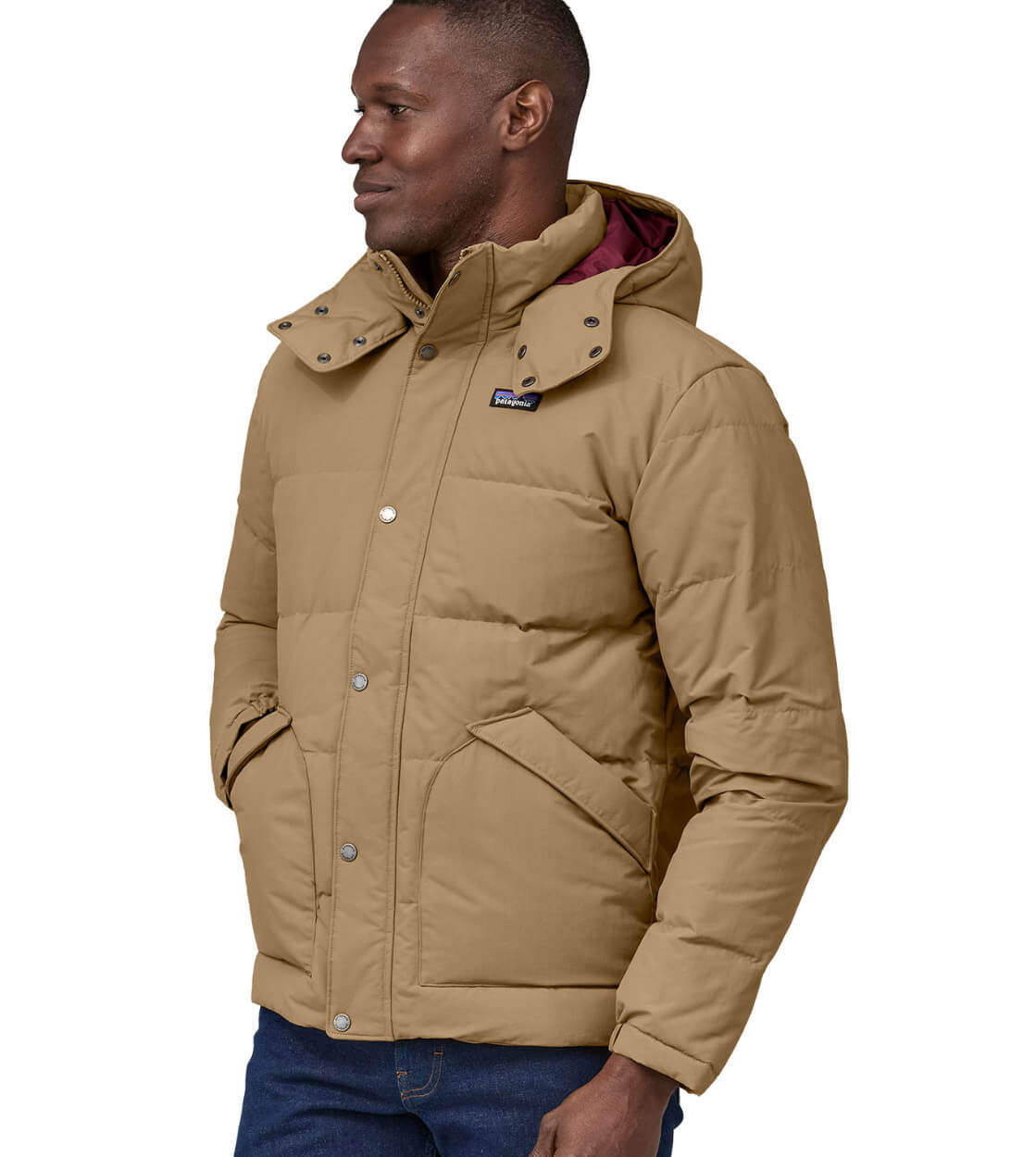 Patagonia Winterjacket Downdrift brown grayling