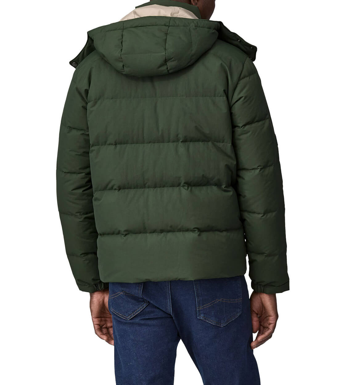 Patagonia Winterjacket Downdrift green torrey pine