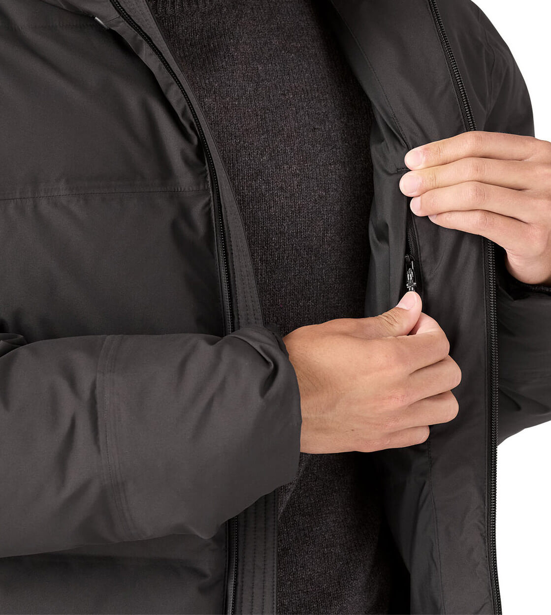 Patagonia Winterjacket Jackson Glacier H2NO Edition black
