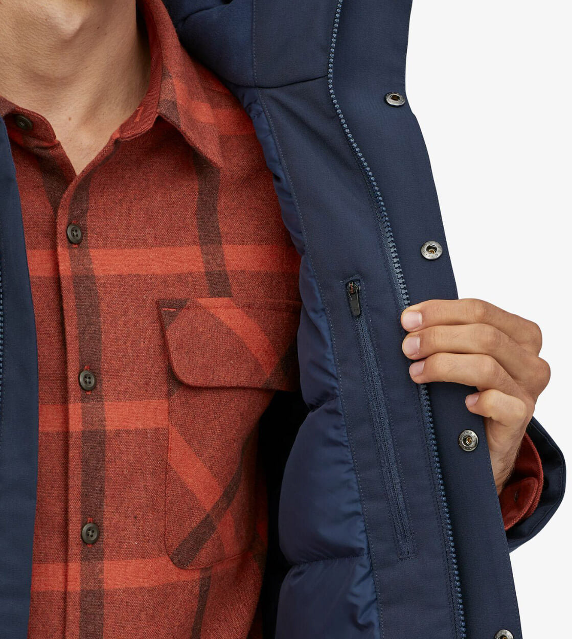 Patagonia Winterjacket Tres blue new navy