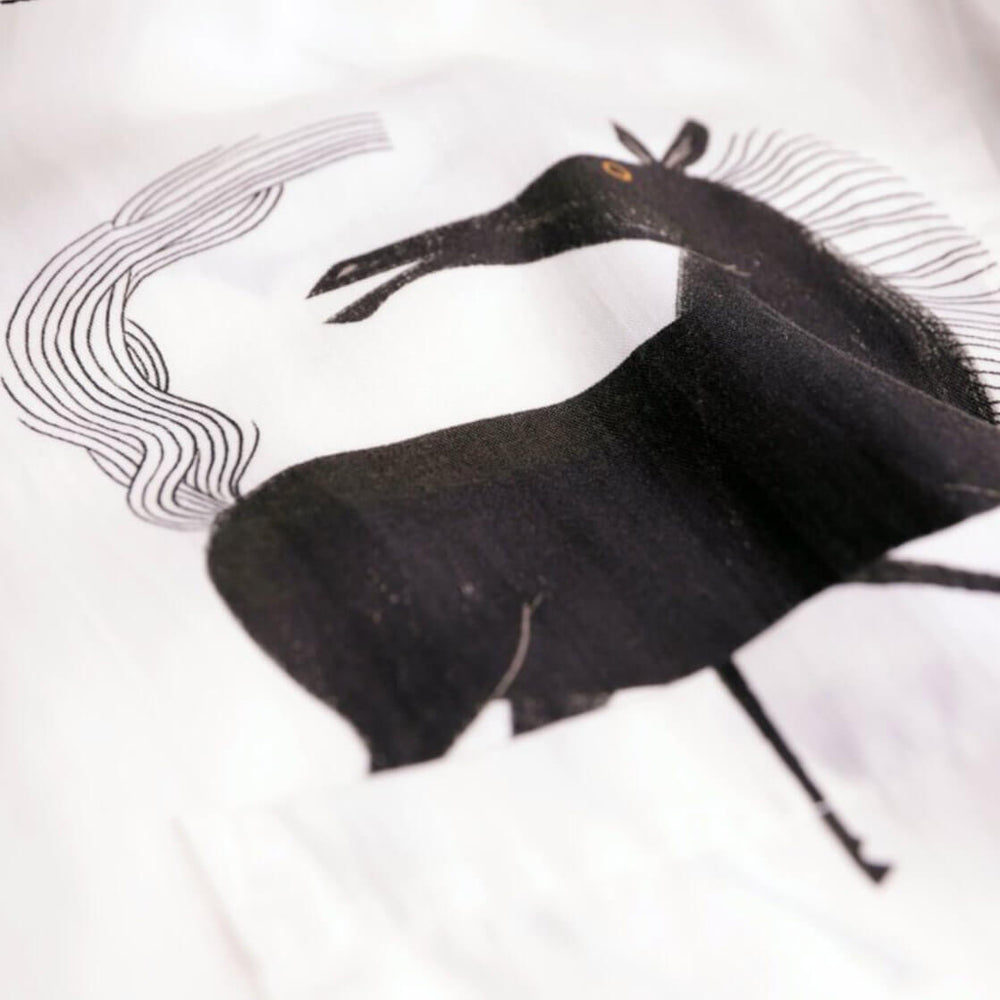 
                      
                        Portuguese Flannel Shirt Horse white/black
                      
                    