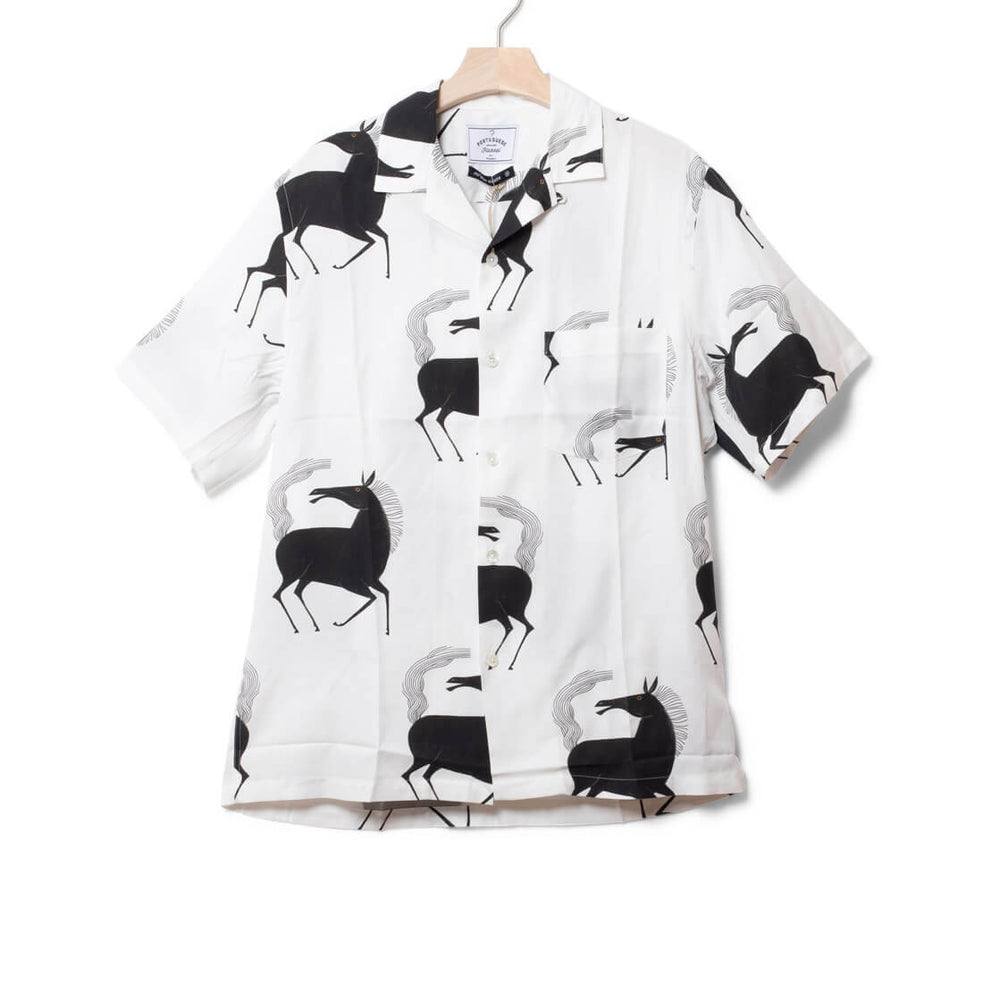 
                      
                        Portuguese Flannel Shirt Horse white/black
                      
                    