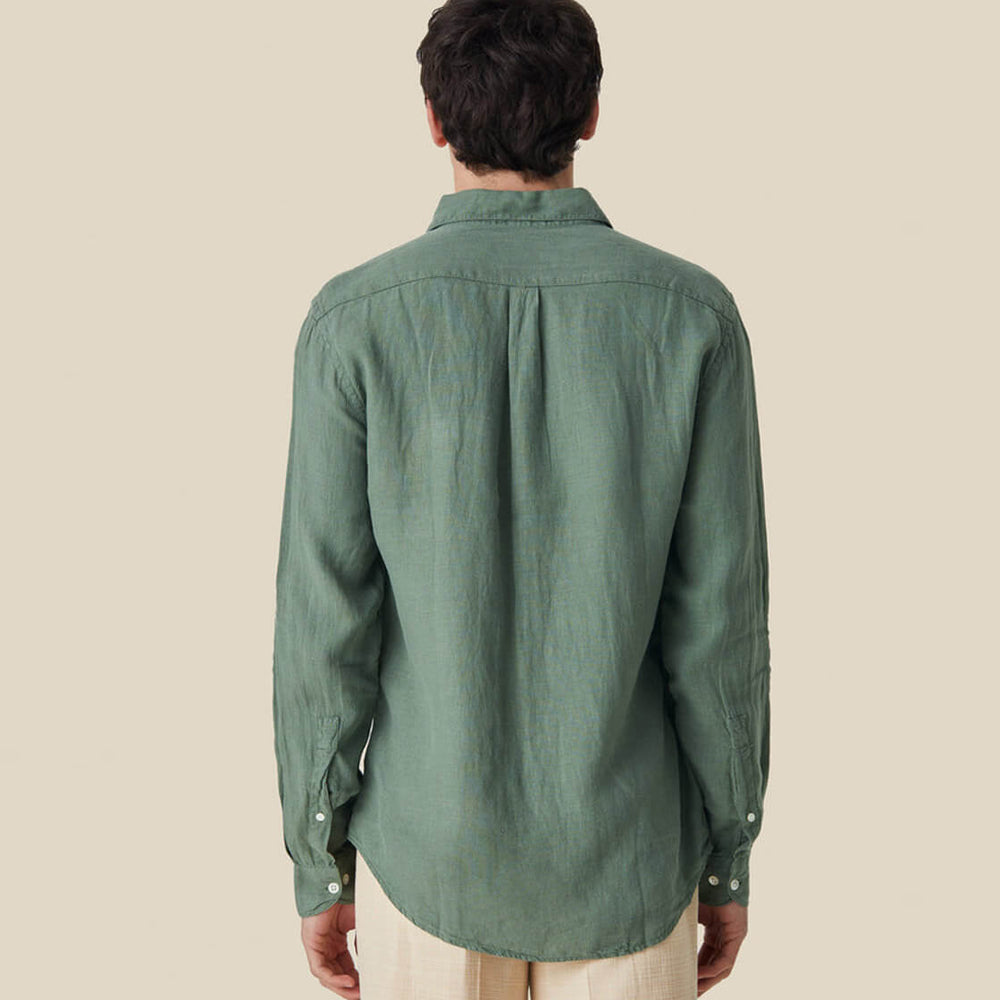 
                      
                        Portuguese Flannel Shirt Linen green dry
                      
                    