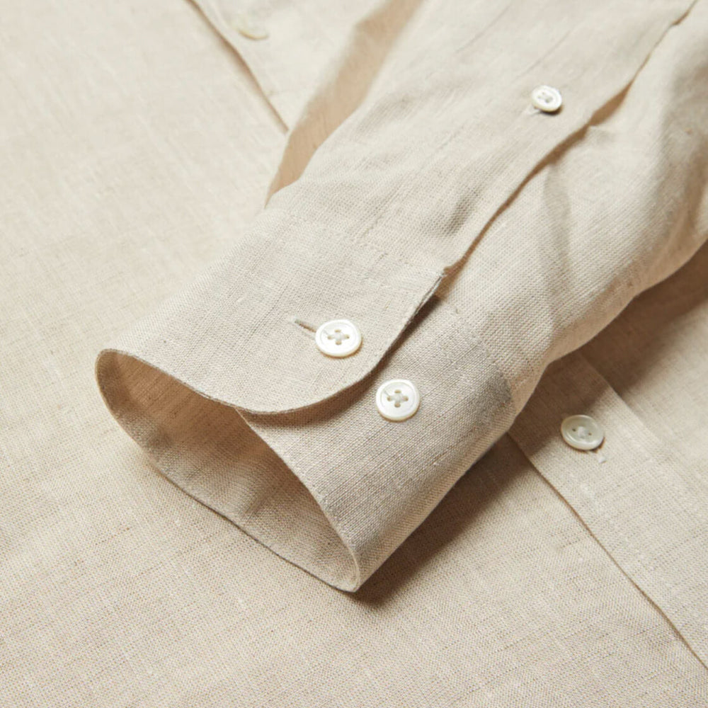 
                      
                        Portuguese Flannel Shirt Linen grey raw
                      
                    