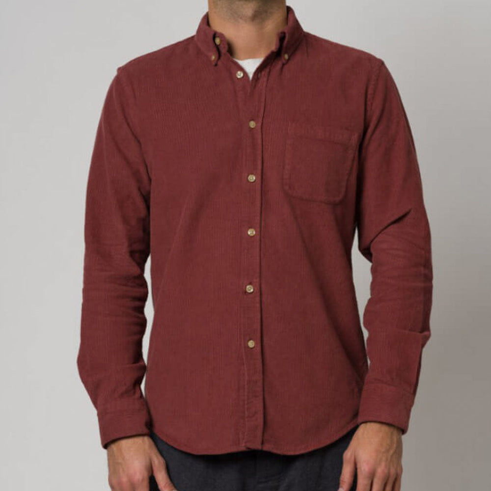 
                      
                        Portuguese Flannel Shirt Lobo red bordeaux
                      
                    