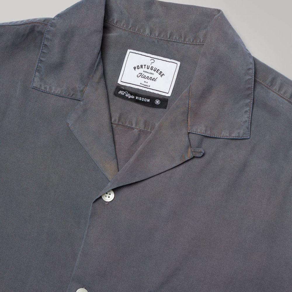 
                      
                        Portuguese Flannel Shirt SS Dogtown blue dip dye
                      
                    