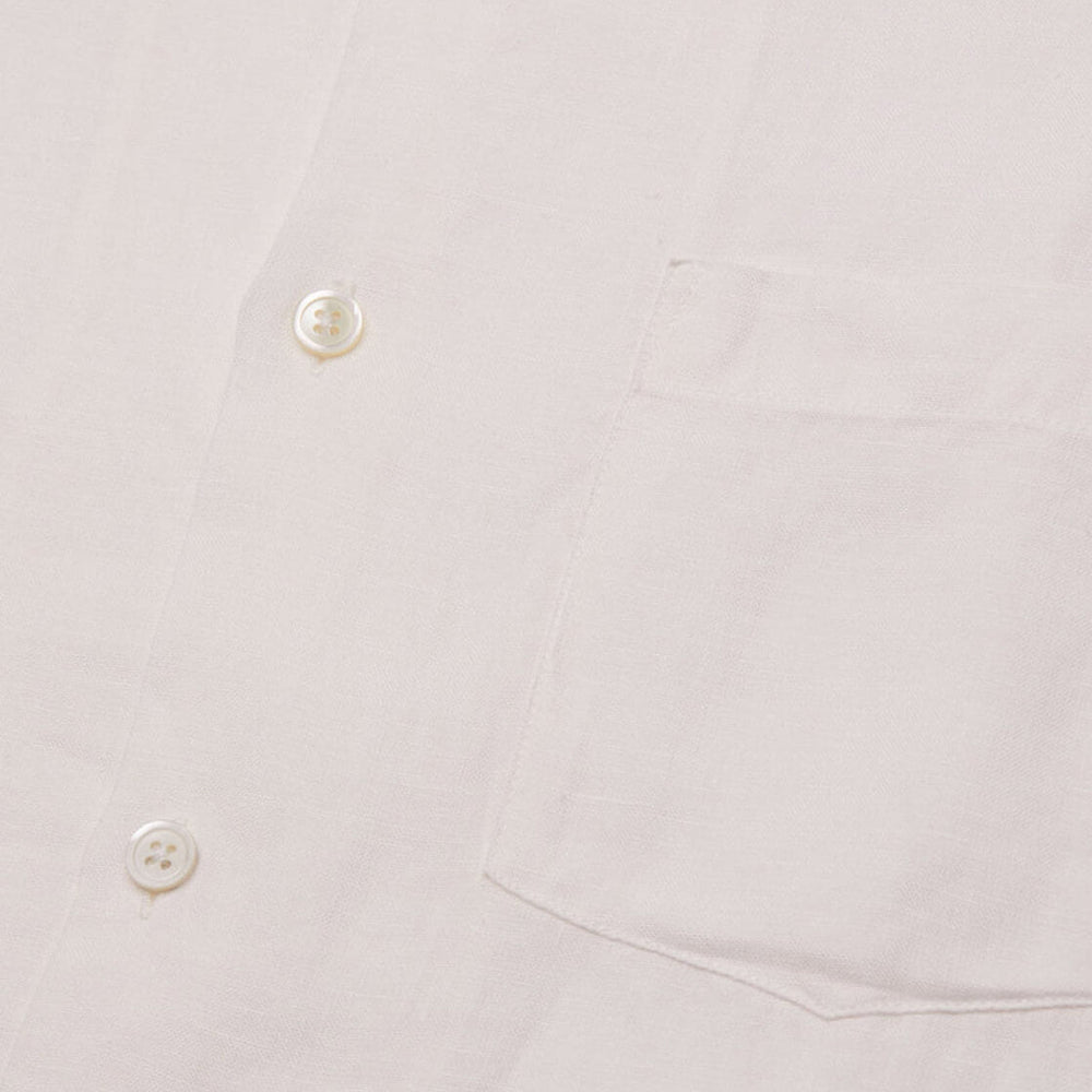 
                      
                        Portuguese Flannel Shirt SS Linen Camp Collar white
                      
                    