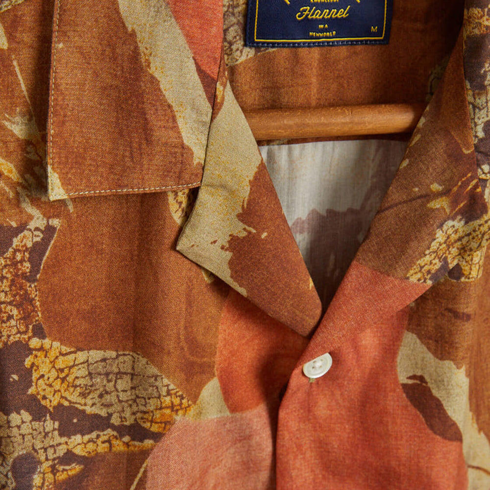 
                      
                        Portuguese Flannel Shirt SS Mastic orange coral
                      
                    