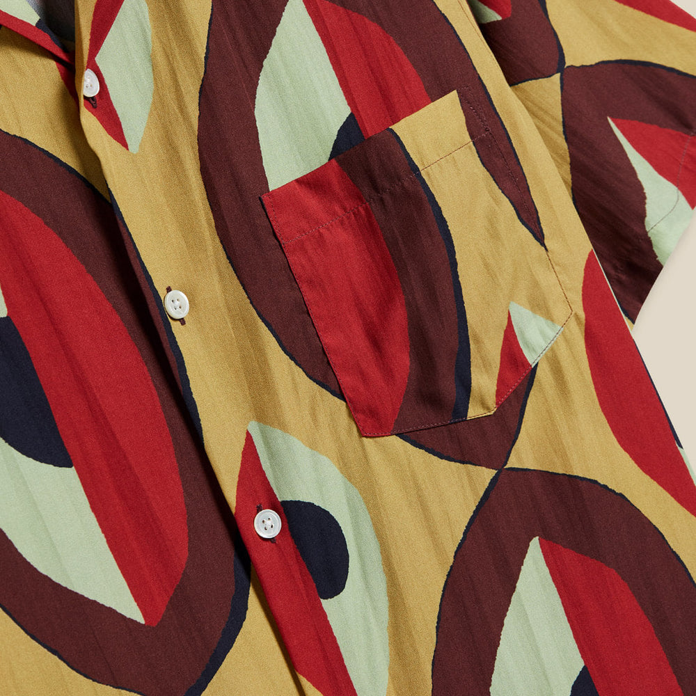 Portuguese Flannel Shirt SS Painting multi