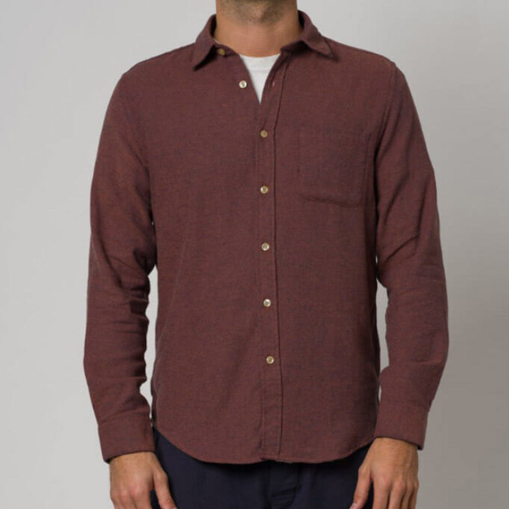 
                      
                        Portuguese Flannel Shirt Teca red brick
                      
                    