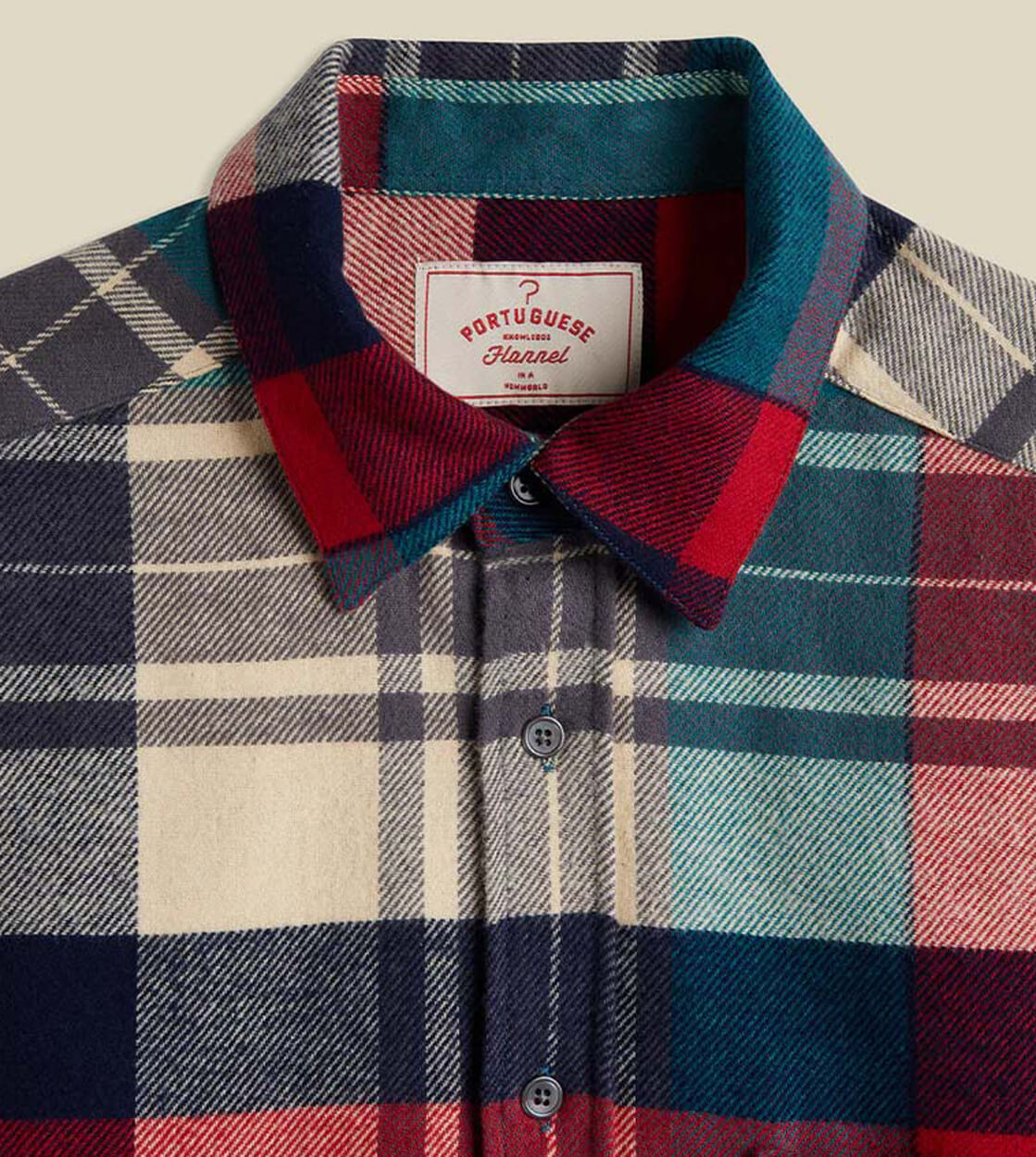 Portuguese Flannel Shirt Tintor multi
