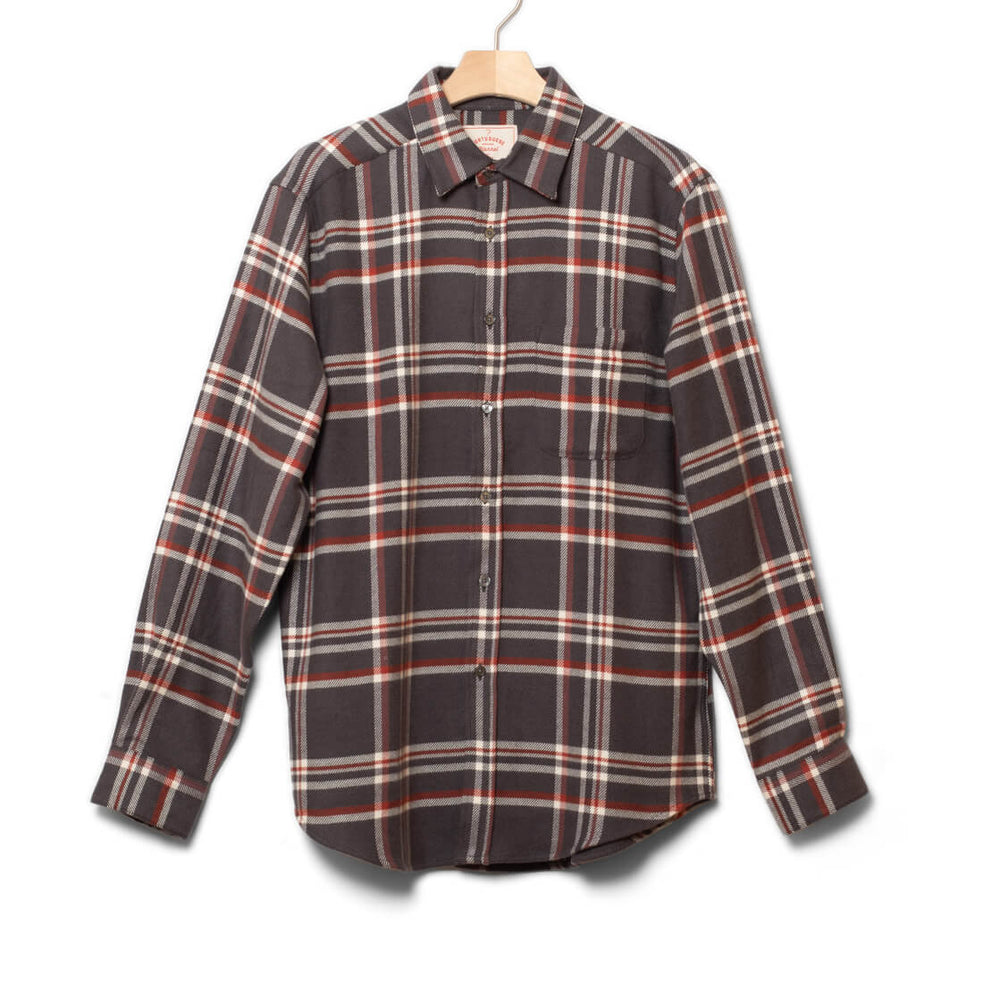 Portuguese Flannel Shirt Vet grey multi