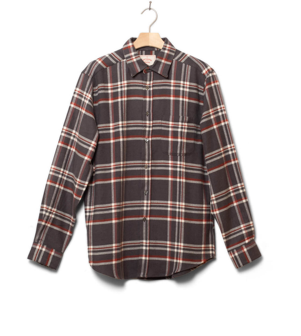 Portuguese Flannel Shirt Vet grey multi