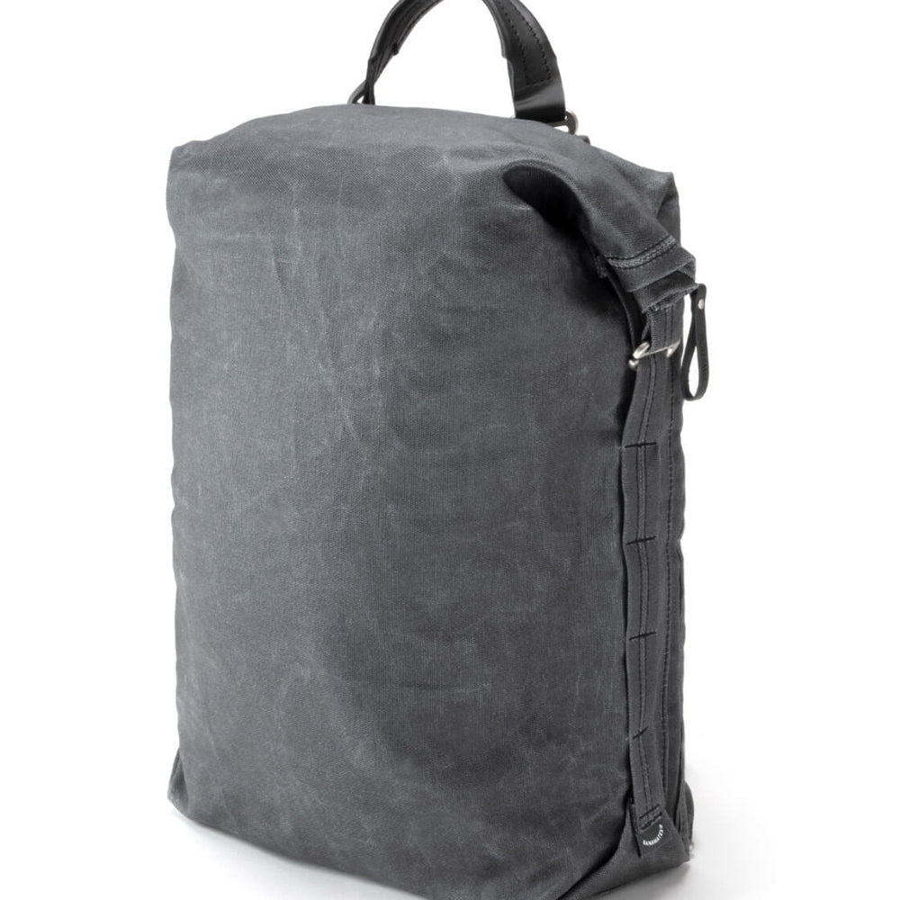 
                      
                        Qwstion Backpack Roll Pack black waxed
                      
                    