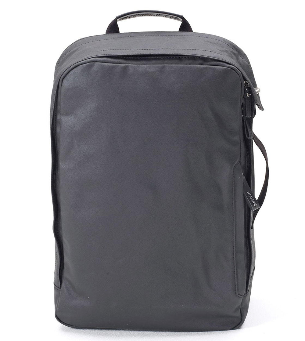 Qwstion Backpack organic jet black