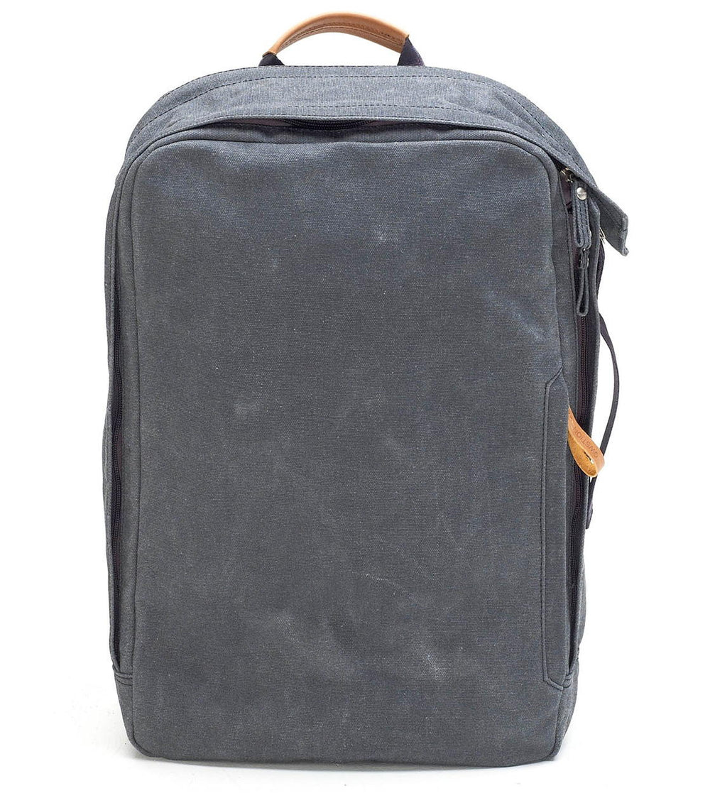 Qwstion Backpack organic washed black