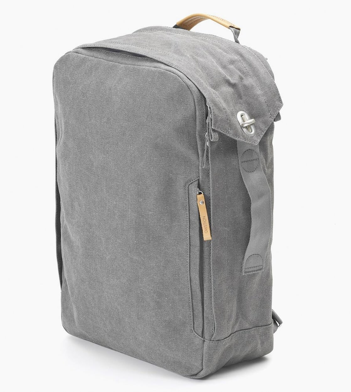 Qwstion Backpack organic washed grey ROLLING ROCK SHOP