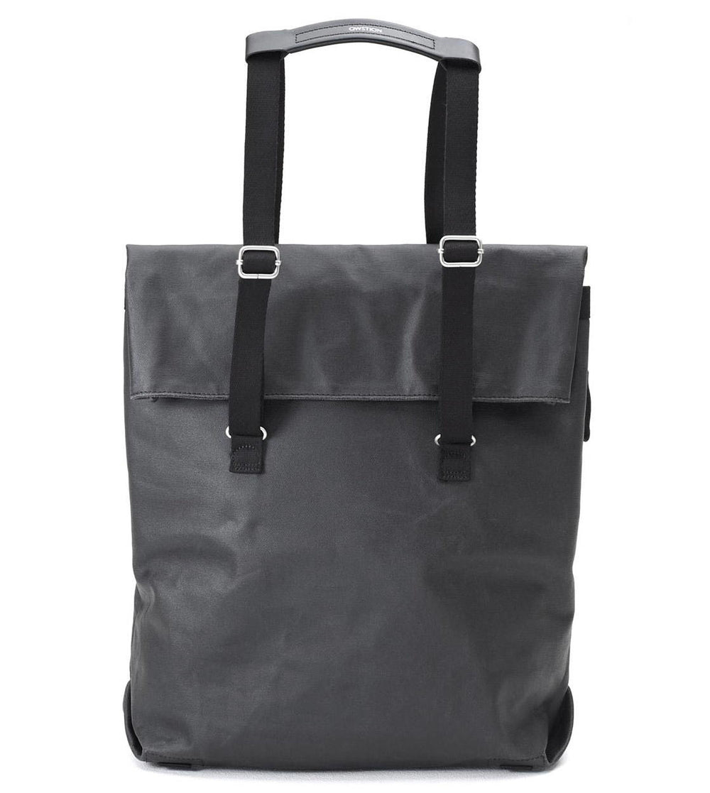 Qwstion Bag Day Tote organic jet black