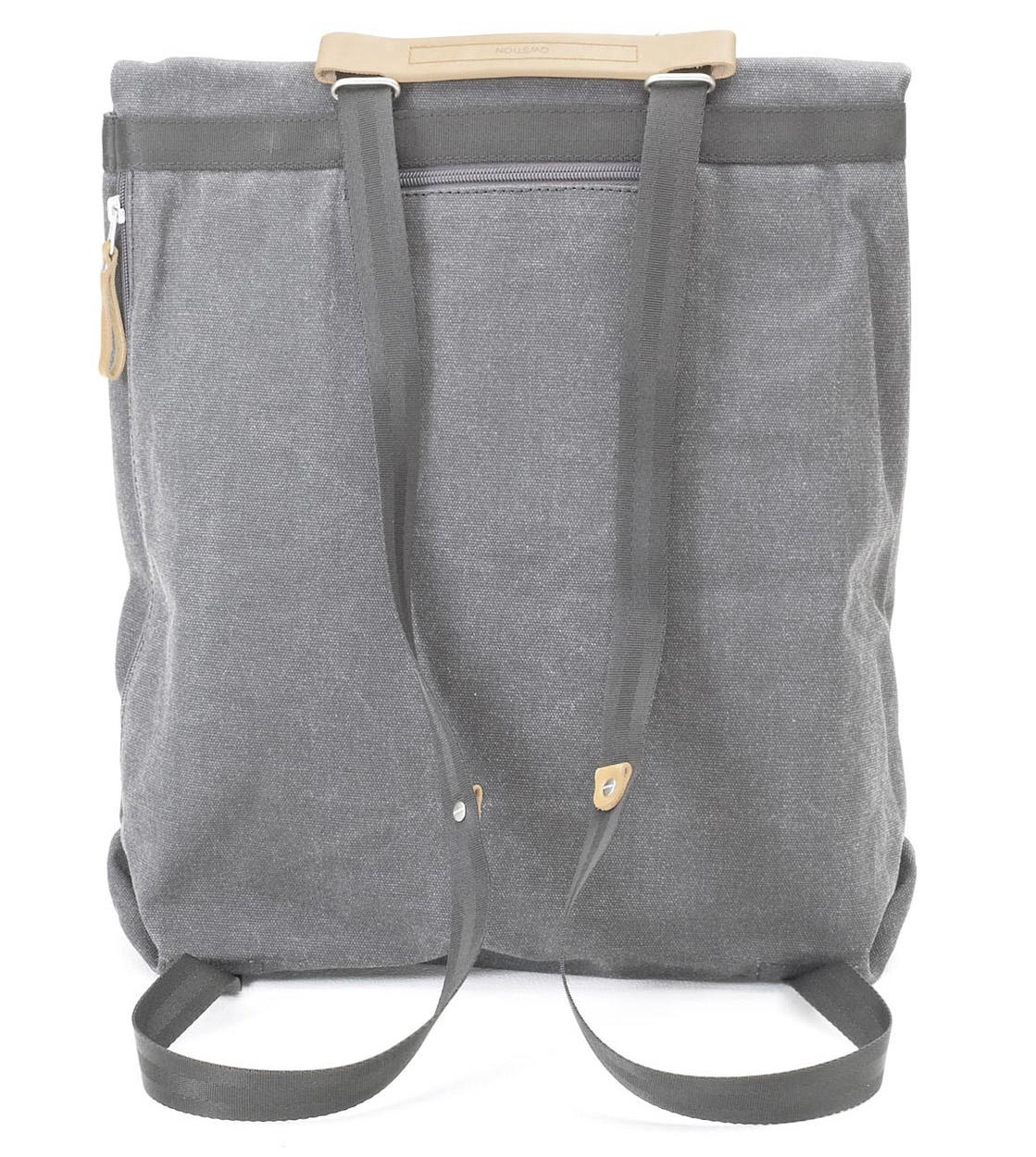 Qwstion Bag Day Tote organic washed grey