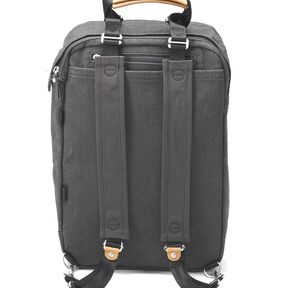 
                      
                        Qwstion Bag Daypack organic washed black
                      
                    