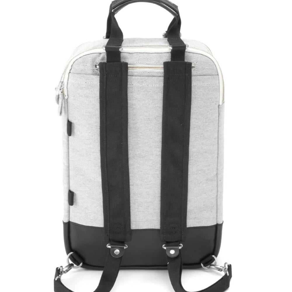 
                      
                        Qwstion Bag Daypack raw blend leather canvas
                      
                    