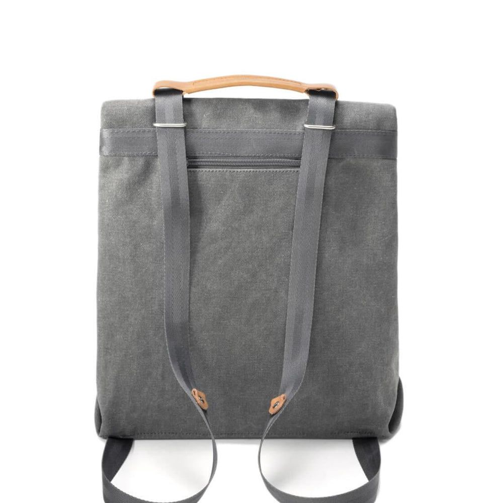 Qwstion Bag Small Tote washed grey