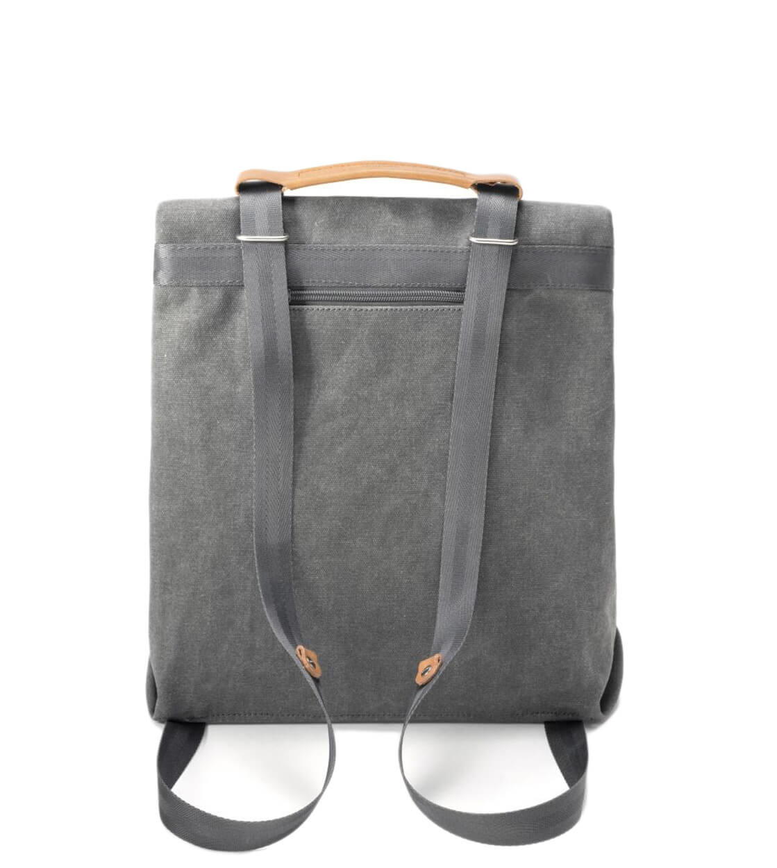 Qwstion Bag Small Tote washed grey