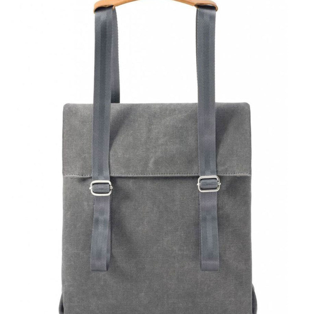 Qwstion Bag Small Tote washed grey