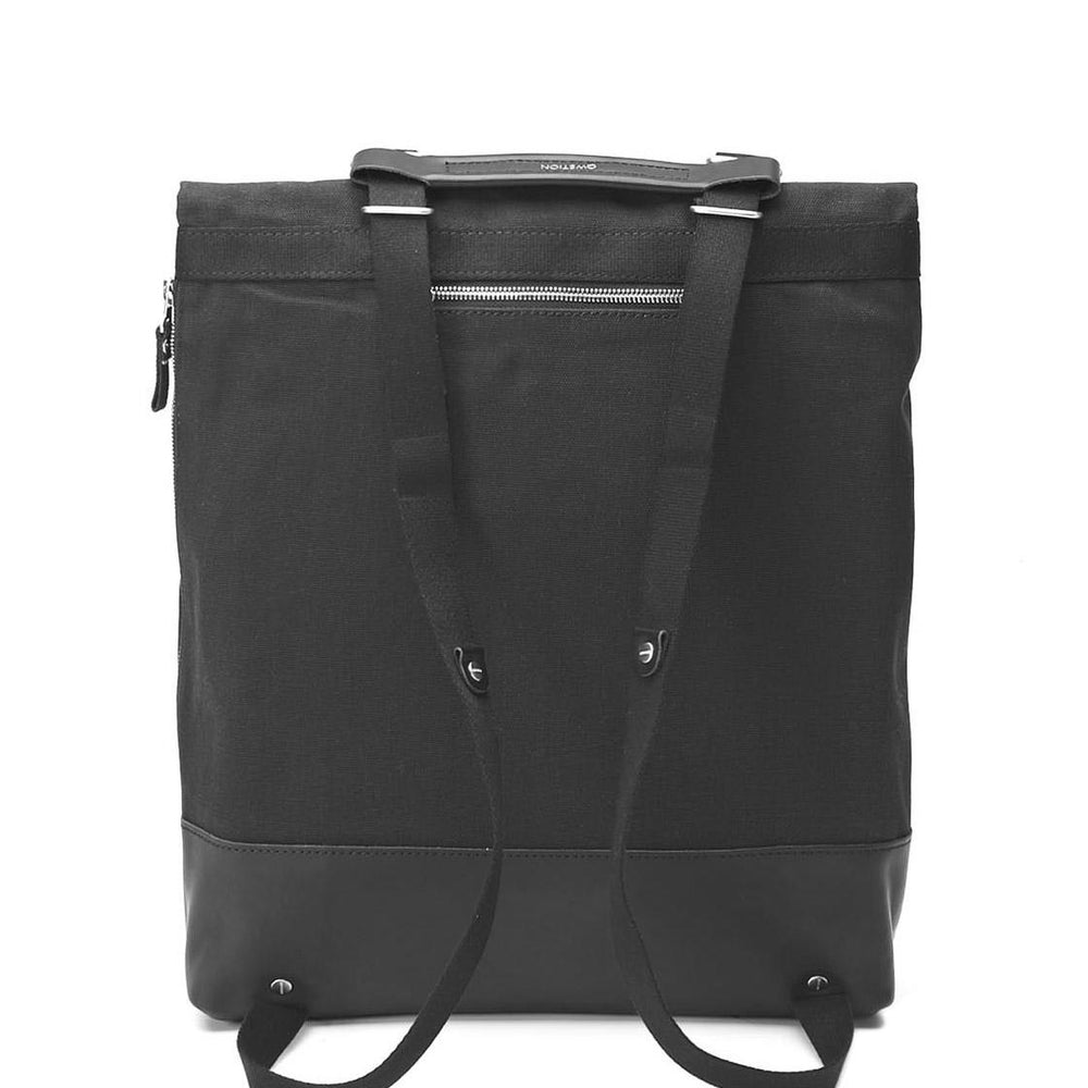 
                      
                        Qwstion Bag Tote black leather canvas
                      
                    