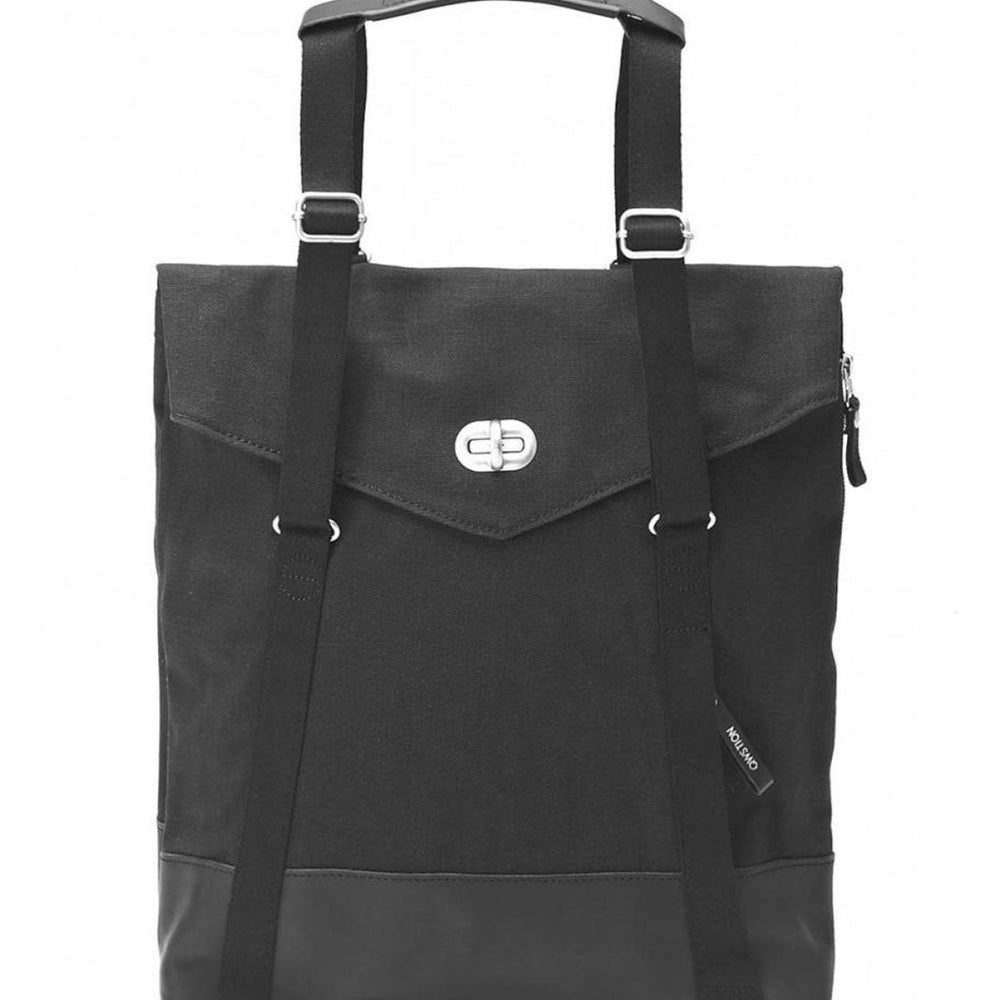 
                      
                        Qwstion Bag Tote black leather canvas
                      
                    