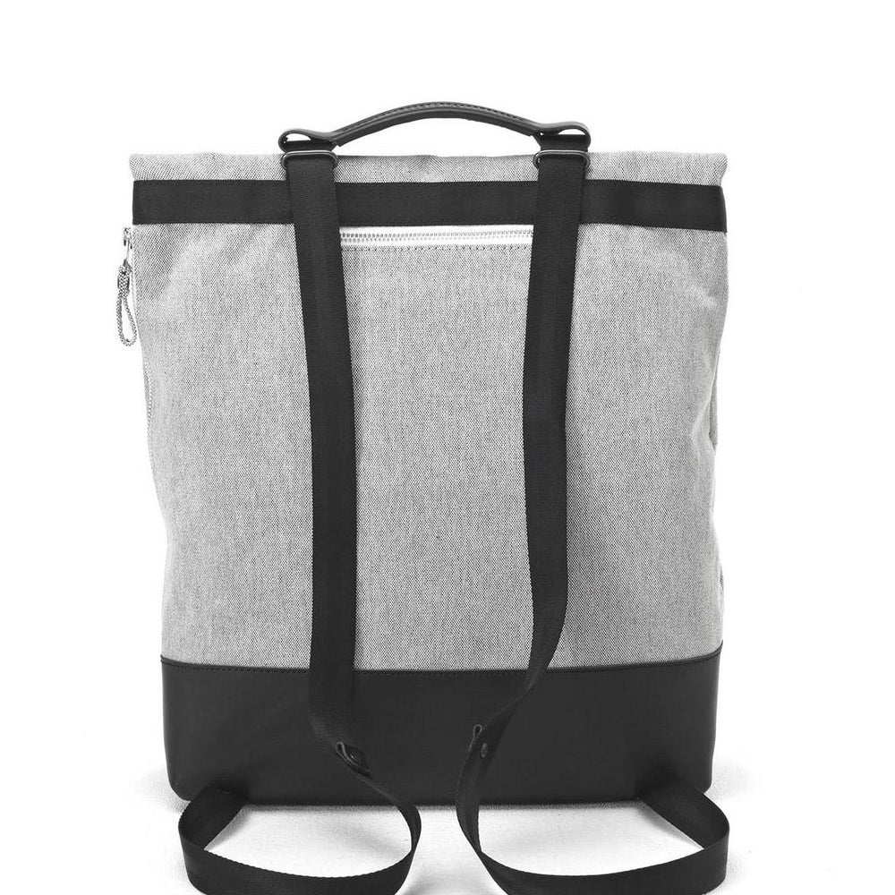 
                      
                        Qwstion Bag Tote raw blend leather canvas
                      
                    