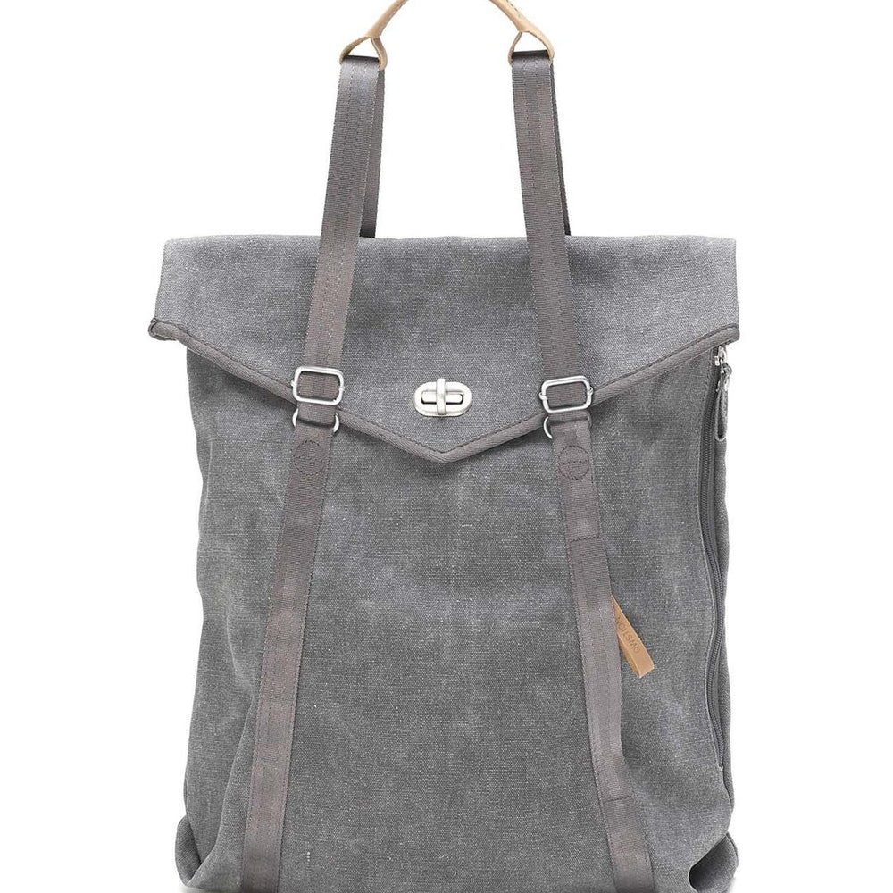 Qwstion Bag Tote washed grey