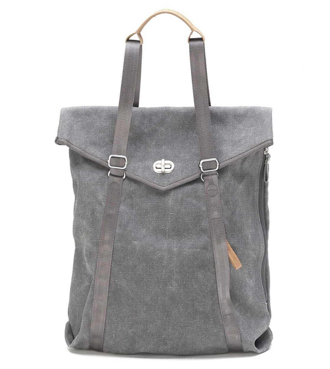 Qwstion Bag Tote washed grey