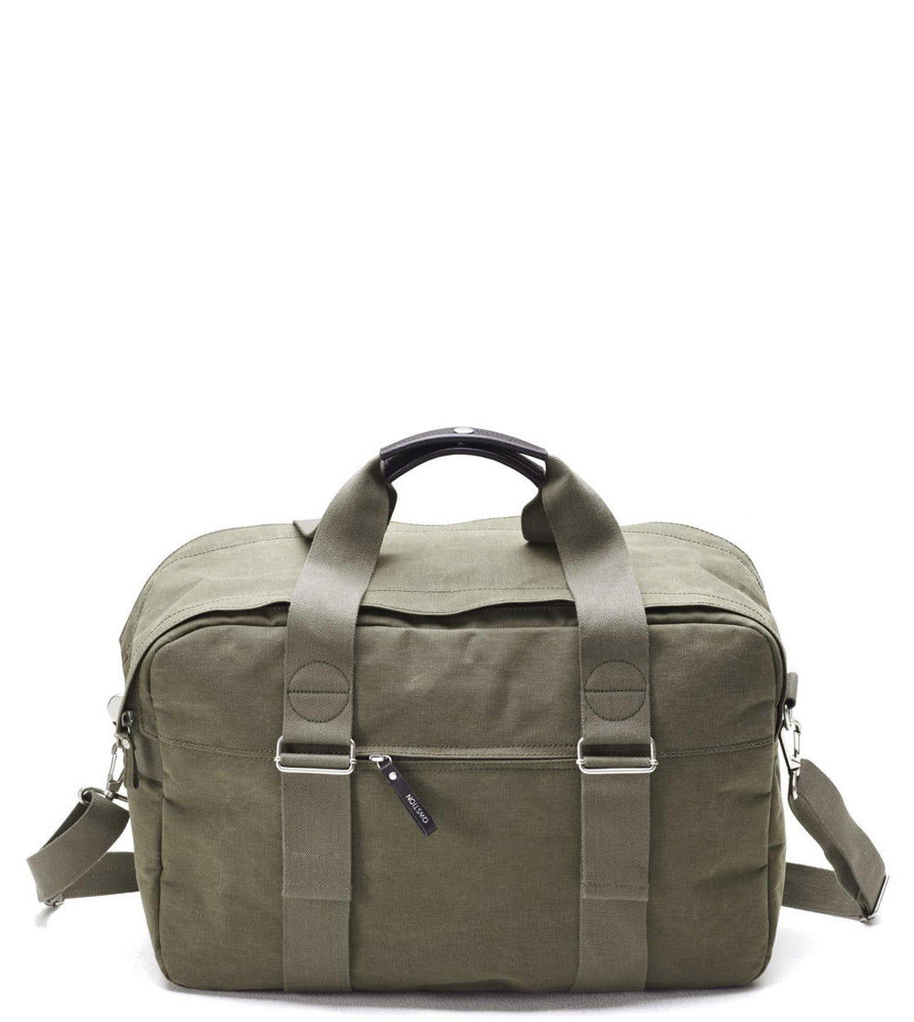 Qwstion Bag Weekender organic olive