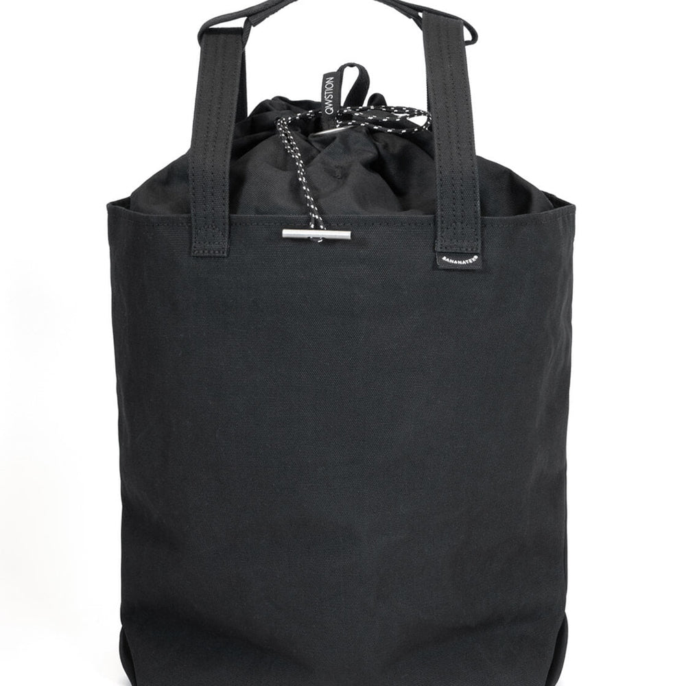 Qwstion Bananatex Tote MD all black/black