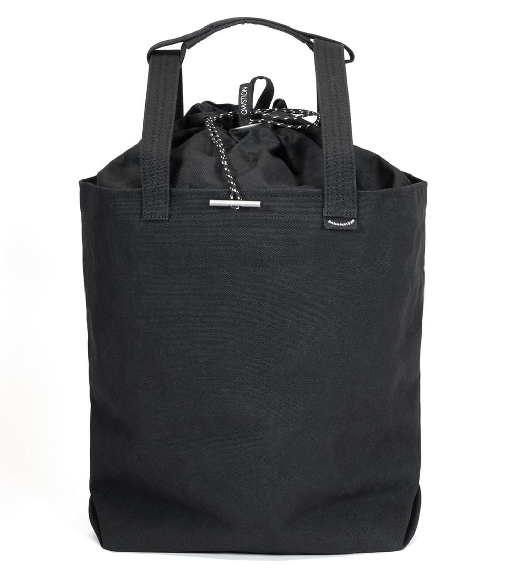 Qwstion Bananatex Tote MD all black/black