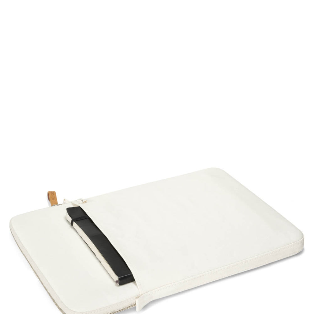 Qwstion Sleeve 16Zoll Macbook natural white