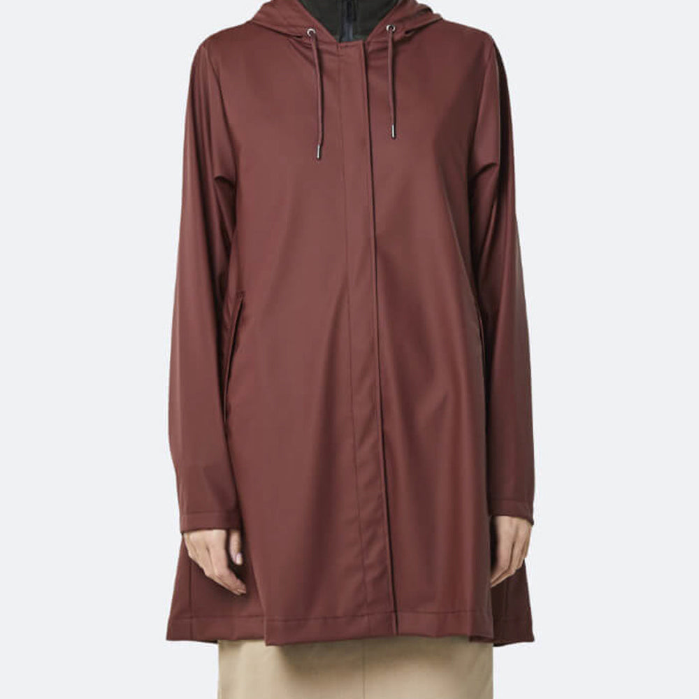 
                      
                        Rains Rainjacket Aline red maroon
                      
                    
